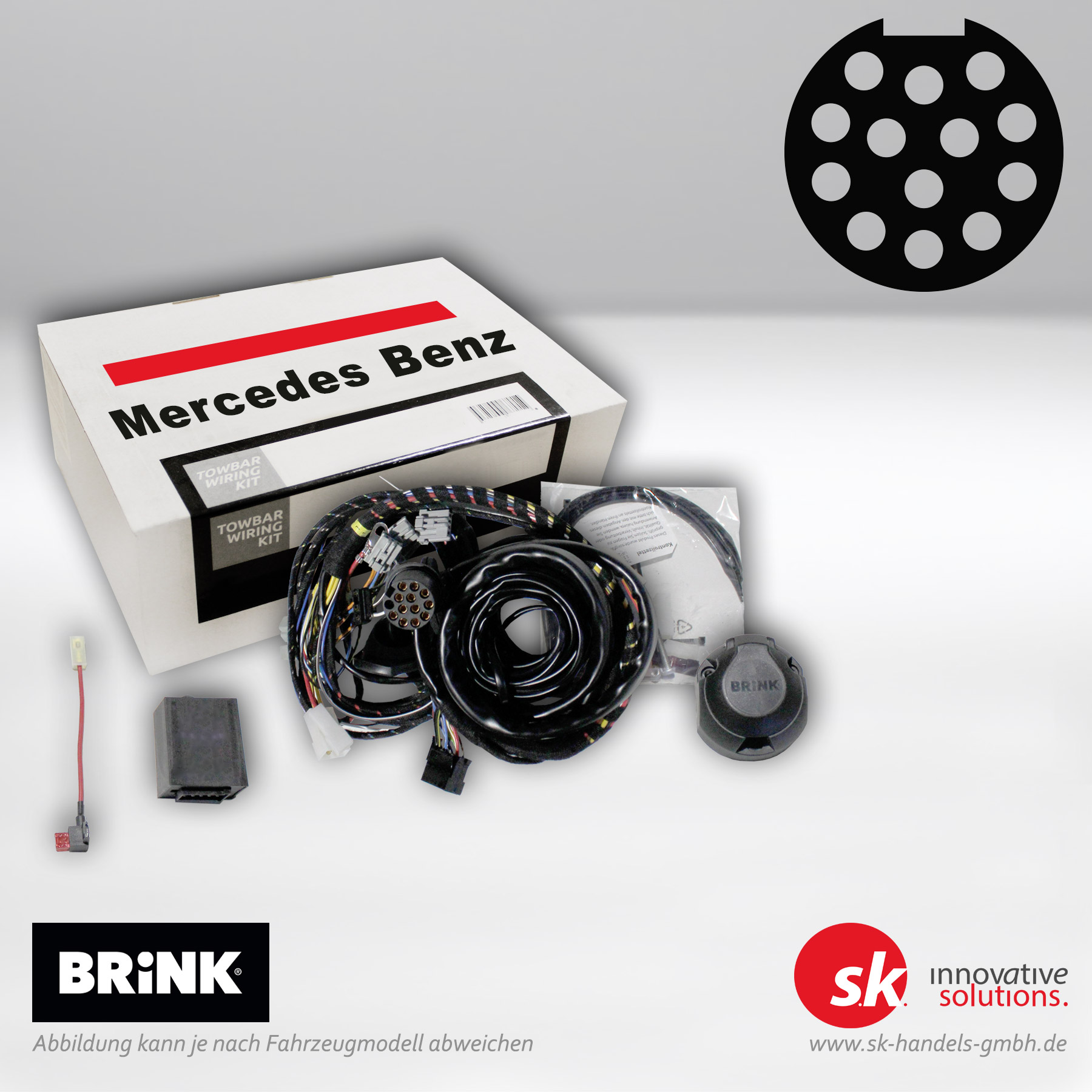 elektrosatz-mercedes-benz-13-polig 13-poliger Elektrosatz für Mercedes-Benz C-Klasse Coupe (C204)